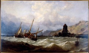 Oxwich Bay, Südwales von Clarkson Stanfield