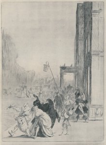 Nach dem Kostümball, 1920 von Claude Allin Shepperson