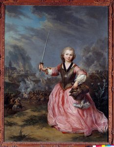 Porträt von Pierre Claude Secret de Gueidan als Ritter von Malta von Claude Arnulphy