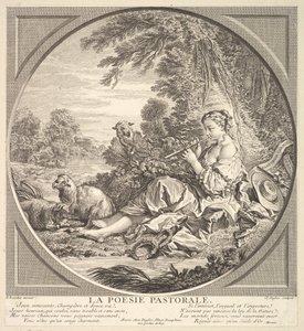 Pastorale Poesie von Claude Augustin Duflos