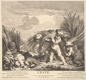 Sommer, 1735-86 von Claude Augustin Duflos