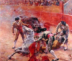 Der stürzende Picador