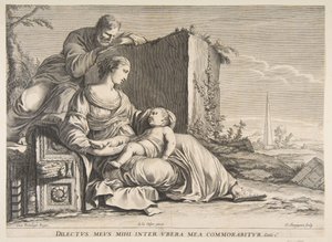 Heilige Familie von Claude Cherpignon