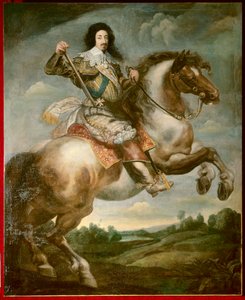 Reiterporträt von Ludwig XIII. (1601-1643)