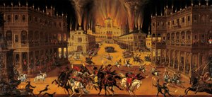 Die vier Elemente: Feuer von Claude Deruet