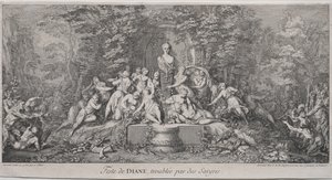 Die vier Feste von Claude Gillot