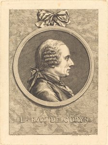 L. Bay de Curys von Claude Henri Watelet after Charles Nicolas Cochin II