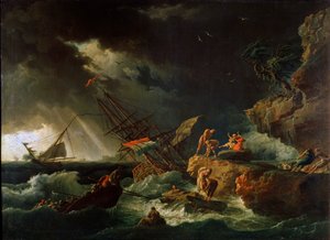 Sturm auf dem Meer