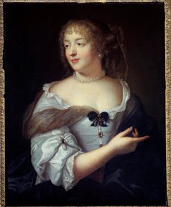 Porträt der Schriftstellerin Marie de Rabutin Chantal, Marquise de Sévigné von Claude Lefebvre