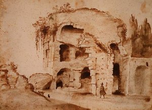 Eine Ruine auf dem Palatin von Claude Lorrain