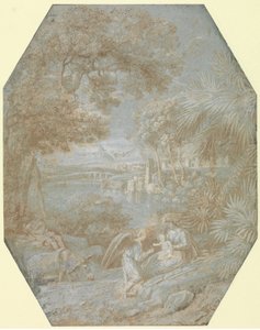 Landschaft mit der Rast auf der Flucht nach Ägypten, 1645