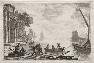 Der Sonnenuntergang von Claude Lorrain