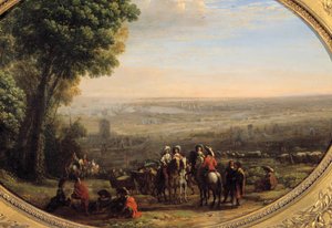 Die Belagerung von La Rochelle durch Ludwig XIII. am 8. Oktober
