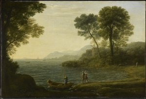 Die Einschiffung von Carlo und Ubaldo