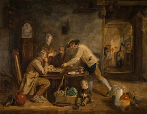 Die Damespieler, 1844