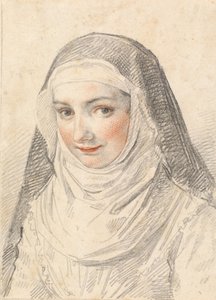 Eine junge Nonne