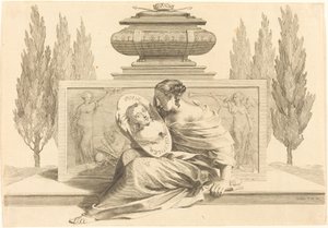 Allegorie zu Ehren von Anne von Österreich von Claude Mellan