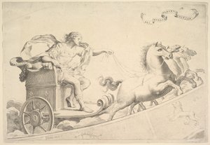 Allegorie zu Ehren von Ludwig XIV. von Claude Mellan