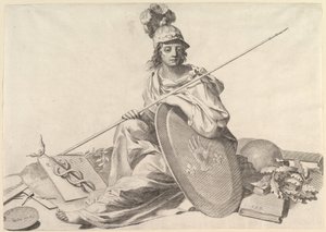 Minerva von Claude Mellan