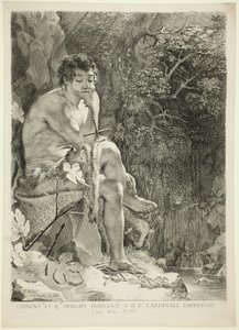Johannes der Täufer in der Wüste