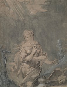 Die heilige Maria Magdalena im Gebet