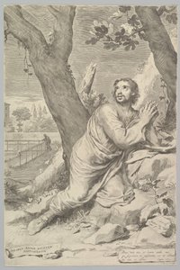 St. Augustinus, 1660 von Claude Mellan