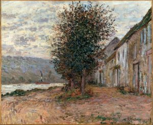 Ufer der Seine in Lavacourt