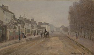 Boulevard Héloise, Argenteuil, 1872 von Claude Monet
