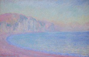 Klippen bei Pourville, Sonnenaufgang
