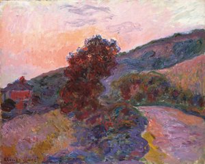 Sonnenuntergang in Giverny, 1886