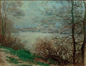 Das Seine-Ufer bei der Insel Grande-Jatte