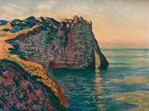 Falaises in Etretat, 1885