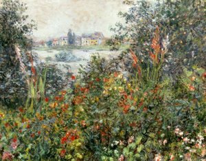 Blumen in Vétheuil
