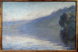 Nebel auf der Seine bei Port Villiez von Claude Monet