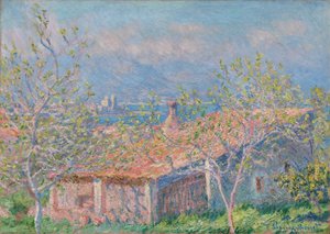 Gärtnerhaus in Antibes von Claude Monet