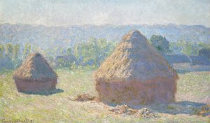 Heuhaufen in der Abendsonne, 1891