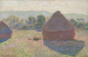Heuschober, Mittag von Claude Monet
