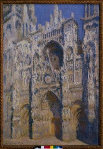 Die Kathedrale von Rouen, das Portal und der Turm von Albane