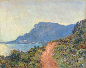 La Corniche bei Monaco von Claude Monet