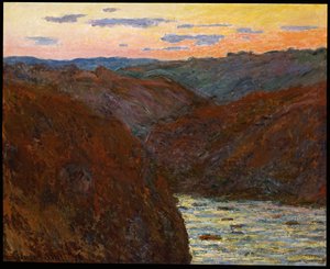 La Creuse, Sonnenuntergang