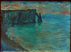Die Klippe von Aval, mit dem Tor und der Nadel