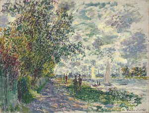Das Ufer von Petit-Gennevilliers, 1875