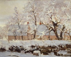 Die Elster von Claude Monet