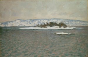 Der Fjord von Christiania (Oslo) von Claude Monet
