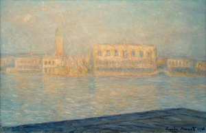 Der Dogenpalast von San Giorgio Maggiore aus gesehen von Claude Monet