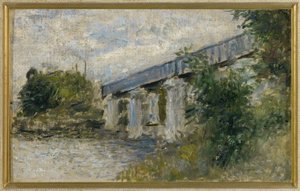 Die Eisenbahnbrücke in Argenteuil