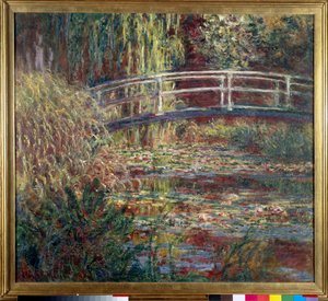 Der Seerosenteich, rosa Harmonie von Claude Monet