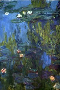 Seerosen, 1914-17 von Claude Monet