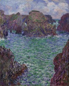 Port-Goulphar, Belle-Île von Claude Monet