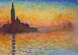 San Giorgio Maggiore bei Dämmerung